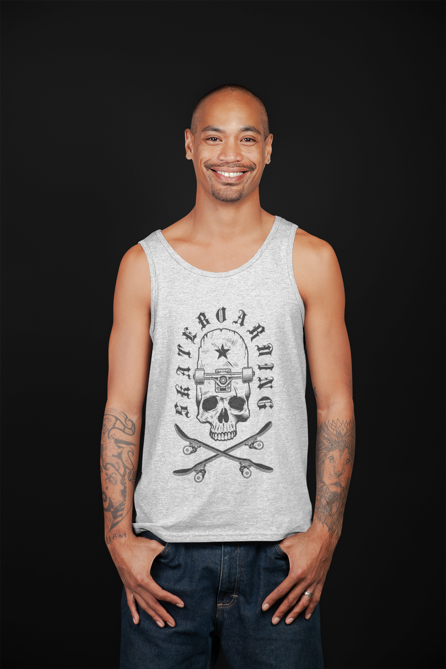 Tank Top Star Skateboarding - Rock ☆ Spirit 