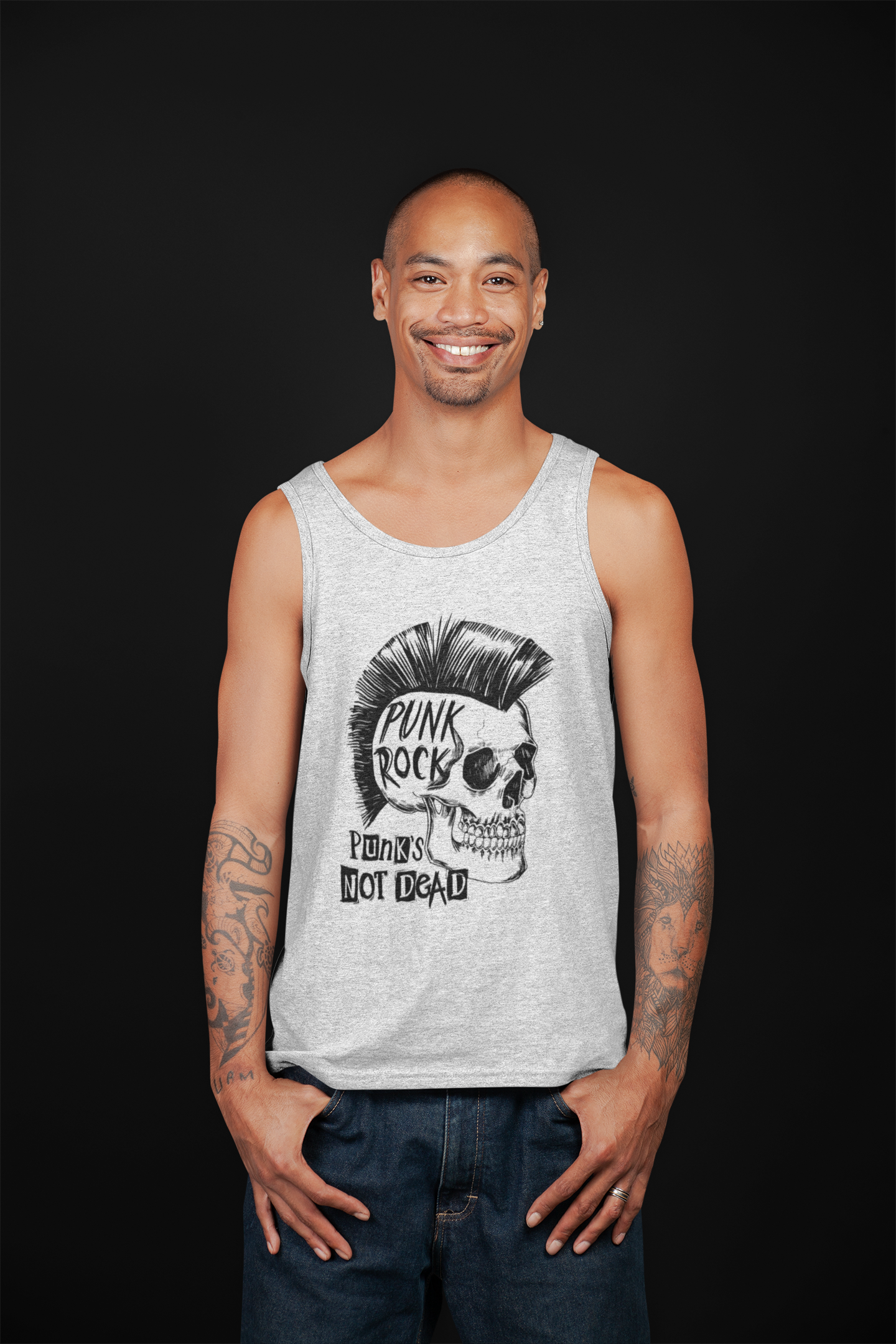 Tank Top Punk Is Not Dead - Rock ☆ Spirit 