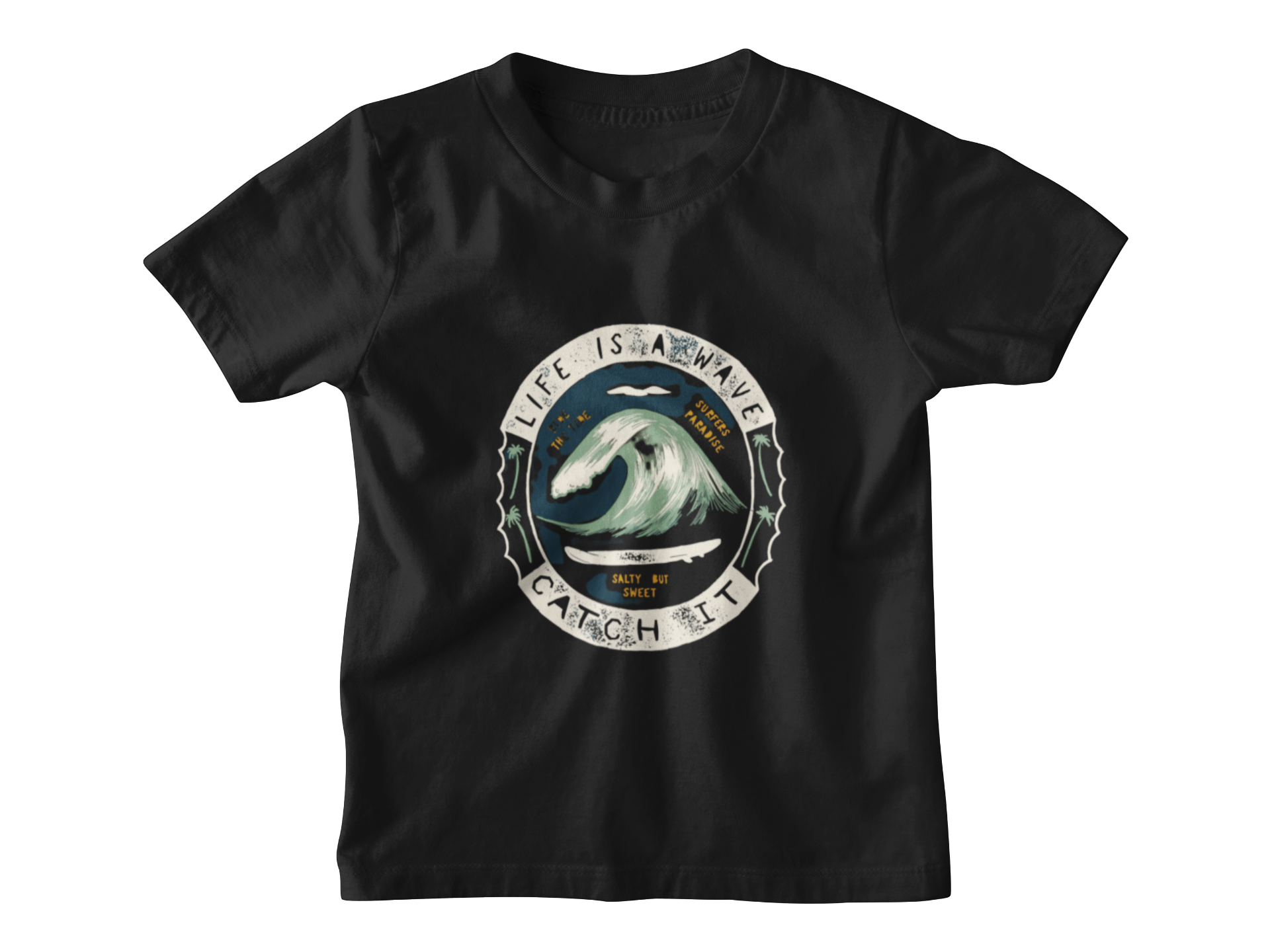 T Shirt Life Is A Wave - Rock ☆ Spirit 