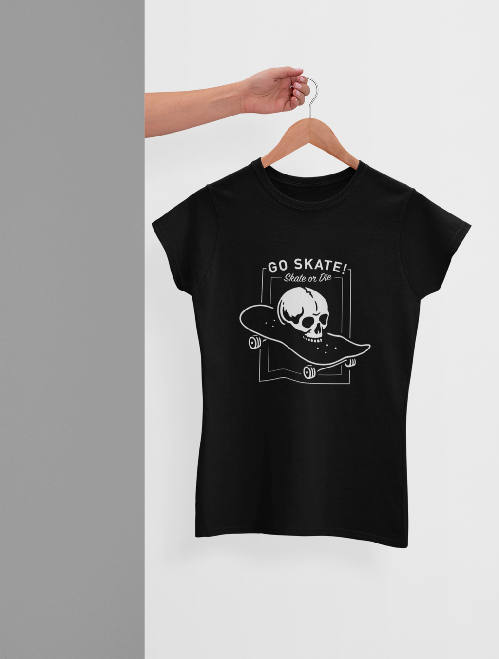 Women T shirt Skate Or Die - Rock ☆ Spirit 