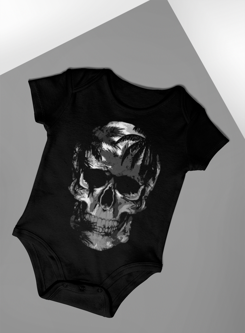 Bodysuit Skull Silver - Rock ☆ Spirit 