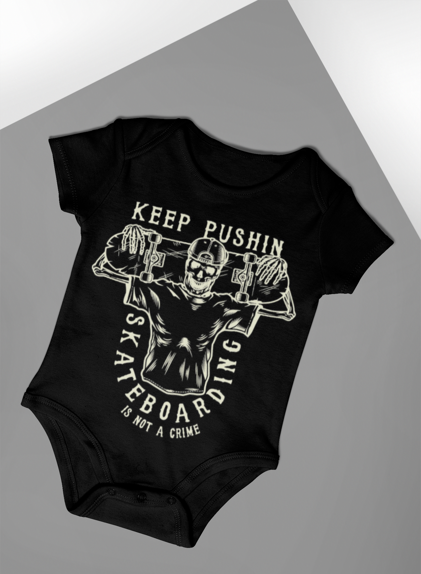 Bodysuit Keep Pushin - Rock ☆ Spirit 