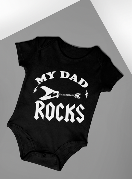 Bodysuit My Dad Rocks - Rock ☆ Spirit 