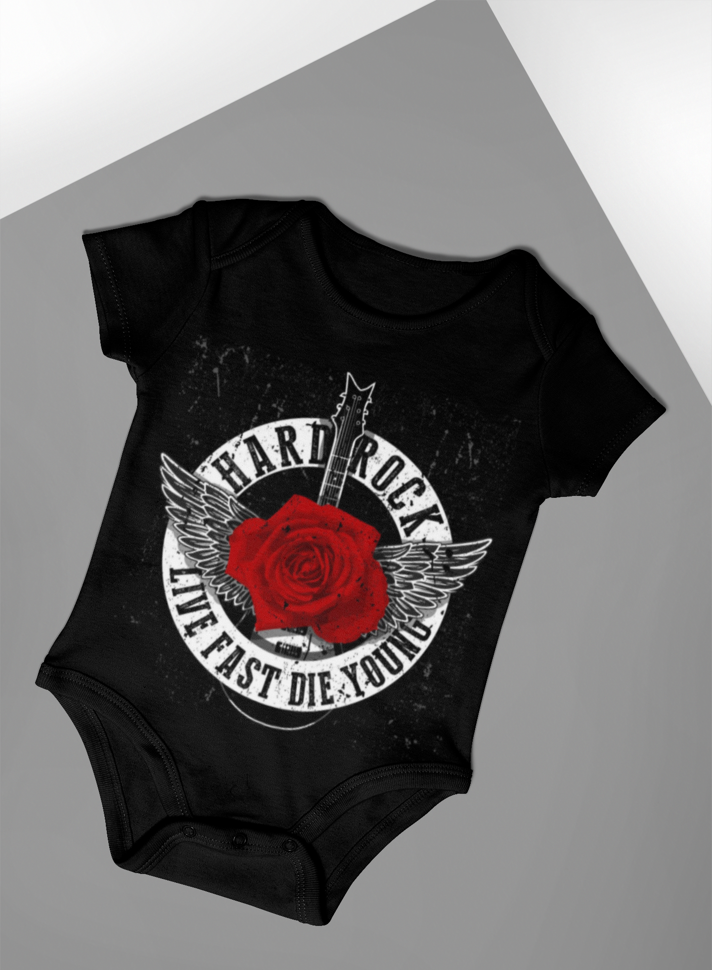 Bodysuit Hard Rock Rose - Rock ☆ Spirit 