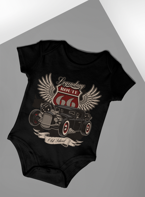 Bodysuit Route To Rock N Roll - Rock ☆ Spirit 