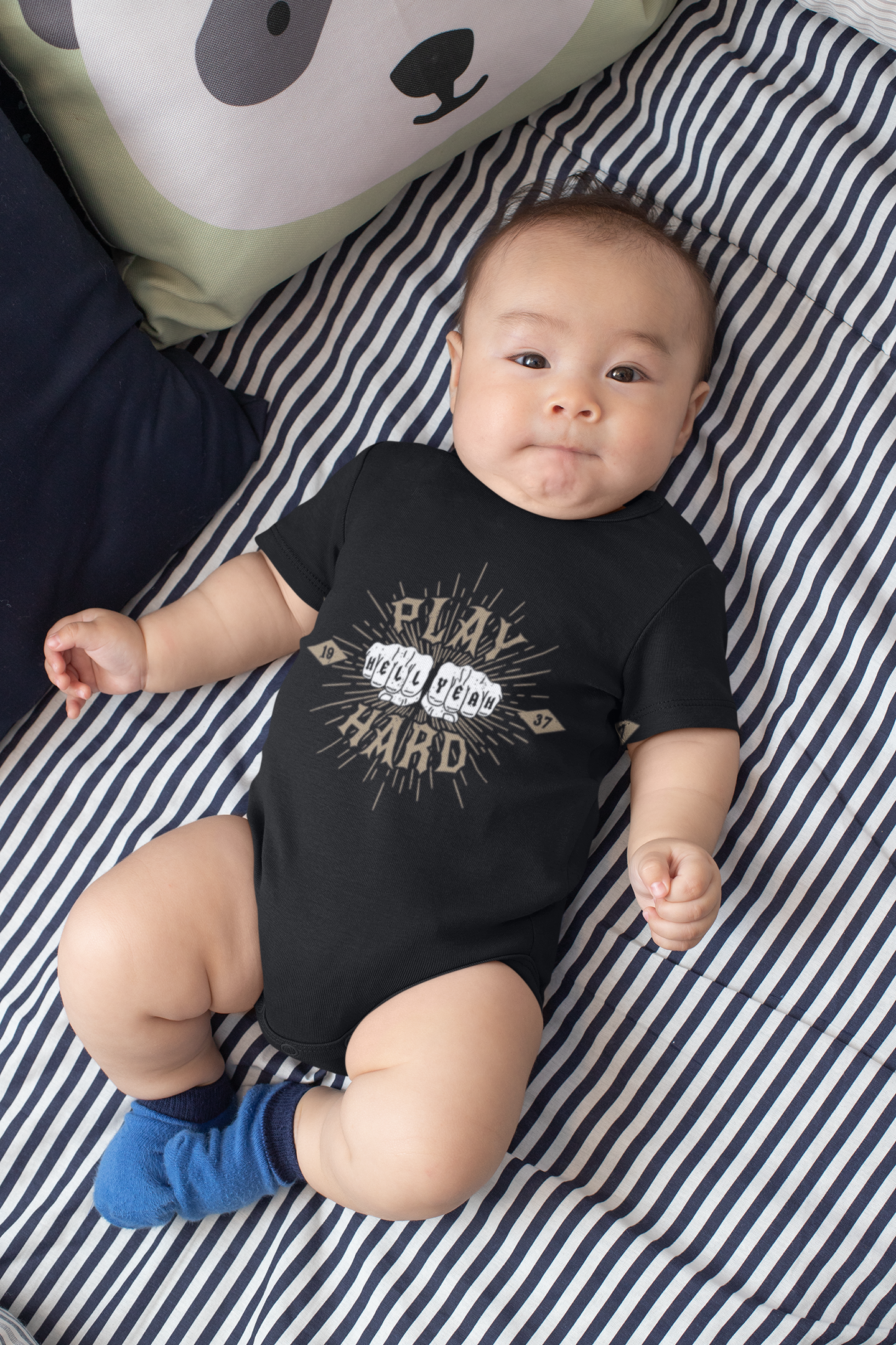 Bodysuit Play Hard - Rock ☆ Spirit 