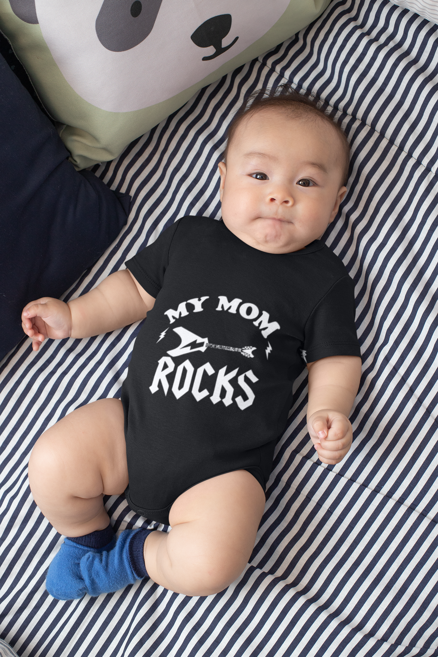Bodysuit My Mom Rocks - Rock ☆ Spirit 