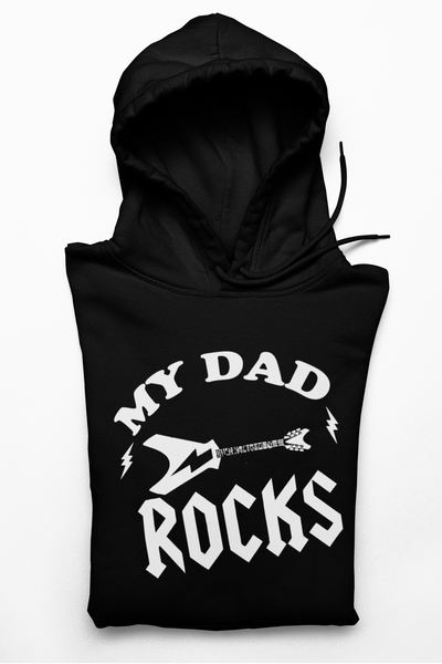 Kapuzenpullover „My Dad Rocks“.