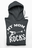 Kapuzenpullover „My Mom Rocks“.