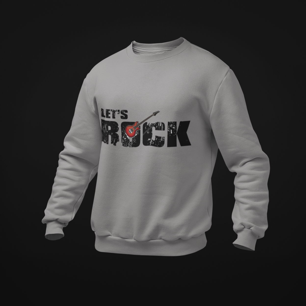 Sweatshirt Lets Rock - Rock ☆ Spirit 