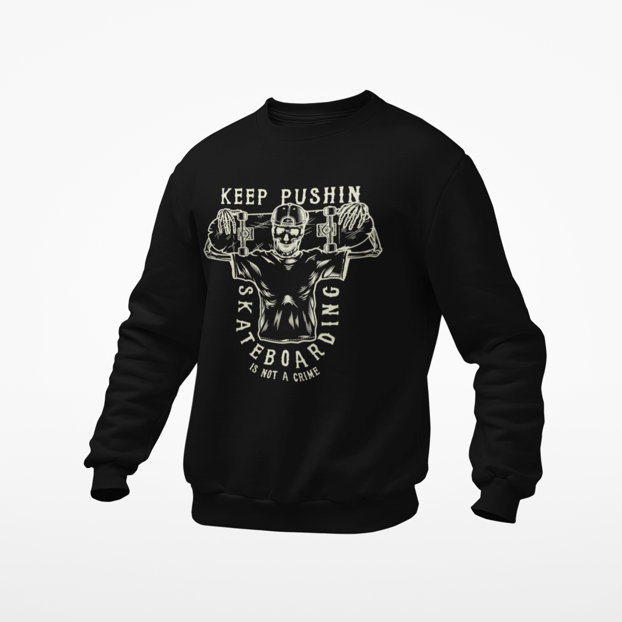 Sweatshirt / Hoodie Keep Pushin - Rock ☆ Spirit 