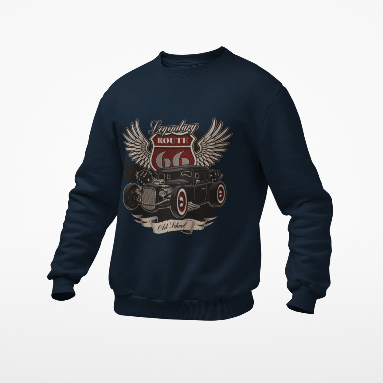 Sweatshirt Route To Rock N Roll - Rock ☆ Spirit 