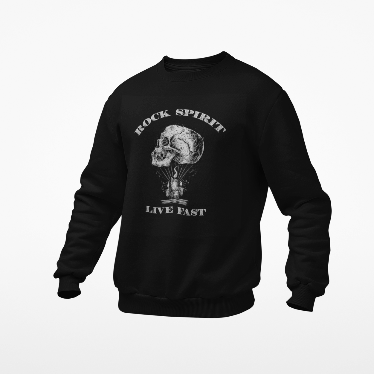 Sweatshirt / Hoodie Live Fast - Rock ☆ Spirit 