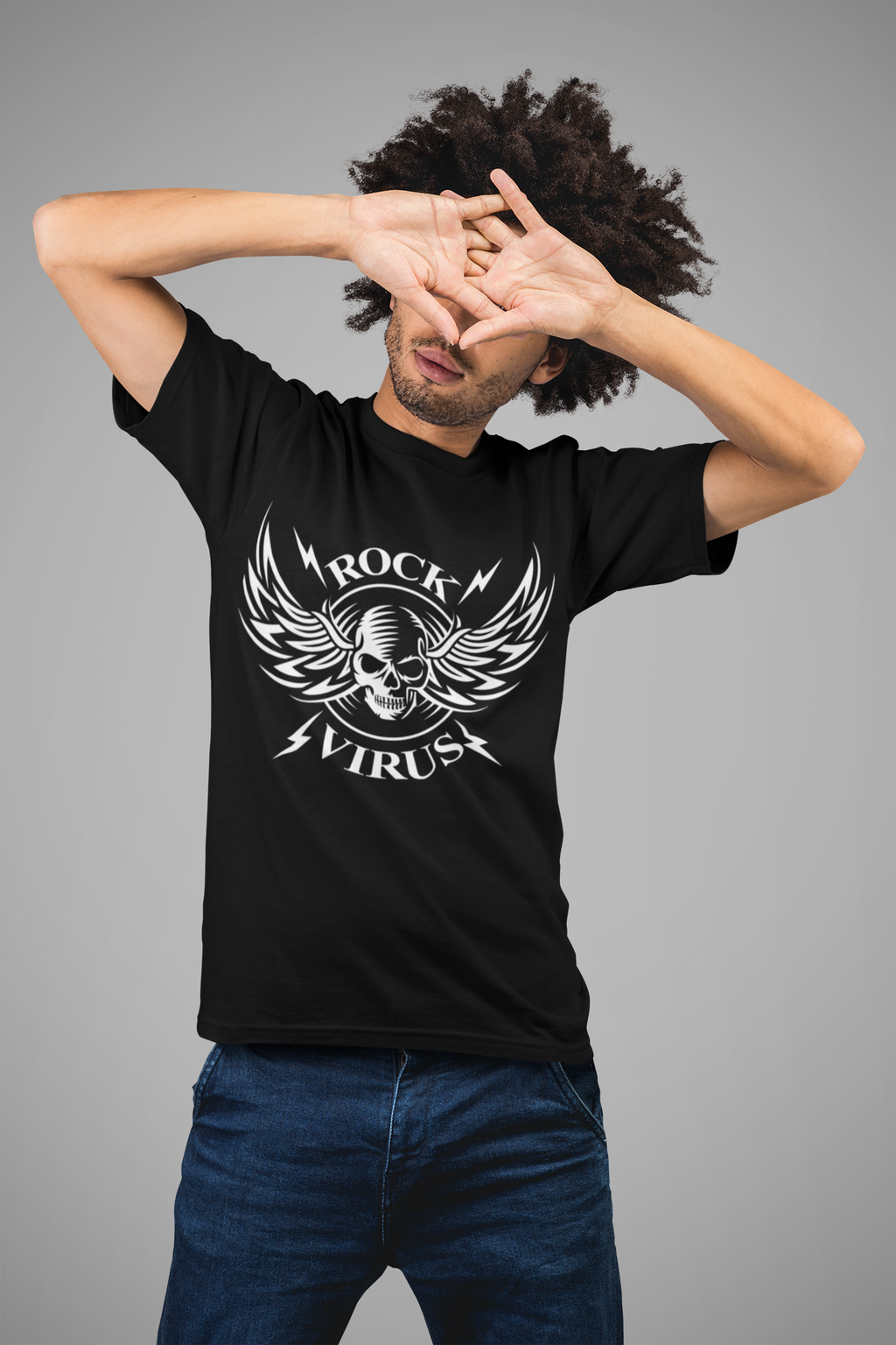 T Shirt Rock Virus - Rock ☆ Spirit 