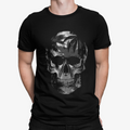T Shirt Skull Silver - Rock ☆ Spirit 