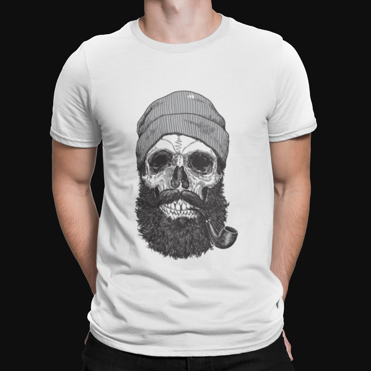 T shirt Beard Man Con Gorra - Rock ☆ Spirit 