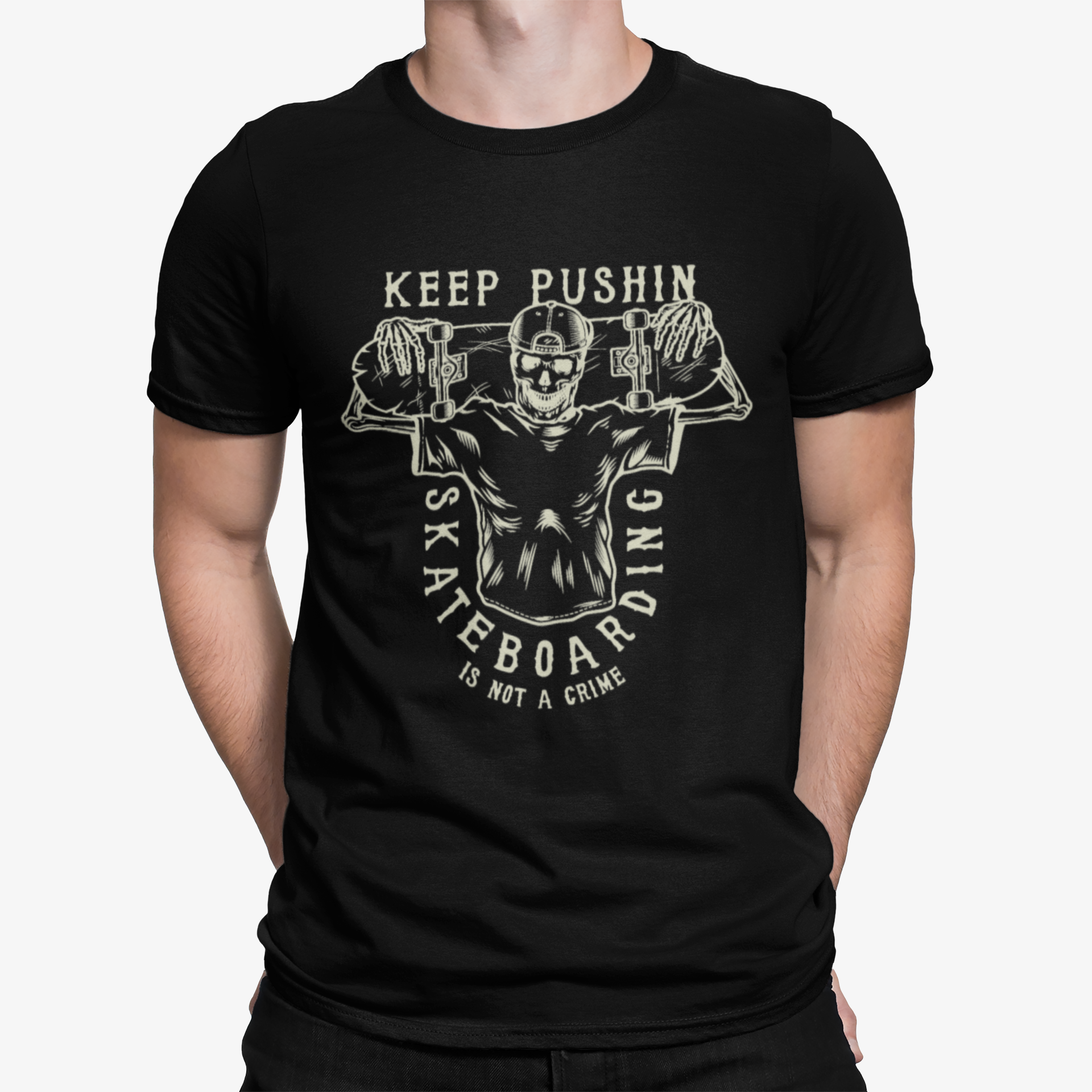 T Shirt Keep Pushin - Rock ☆ Spirit 
