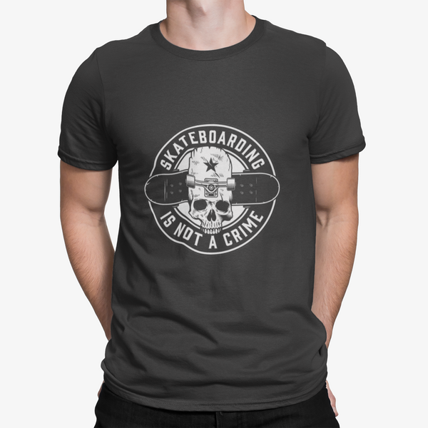 T Shirt Skate Is Not A Crime