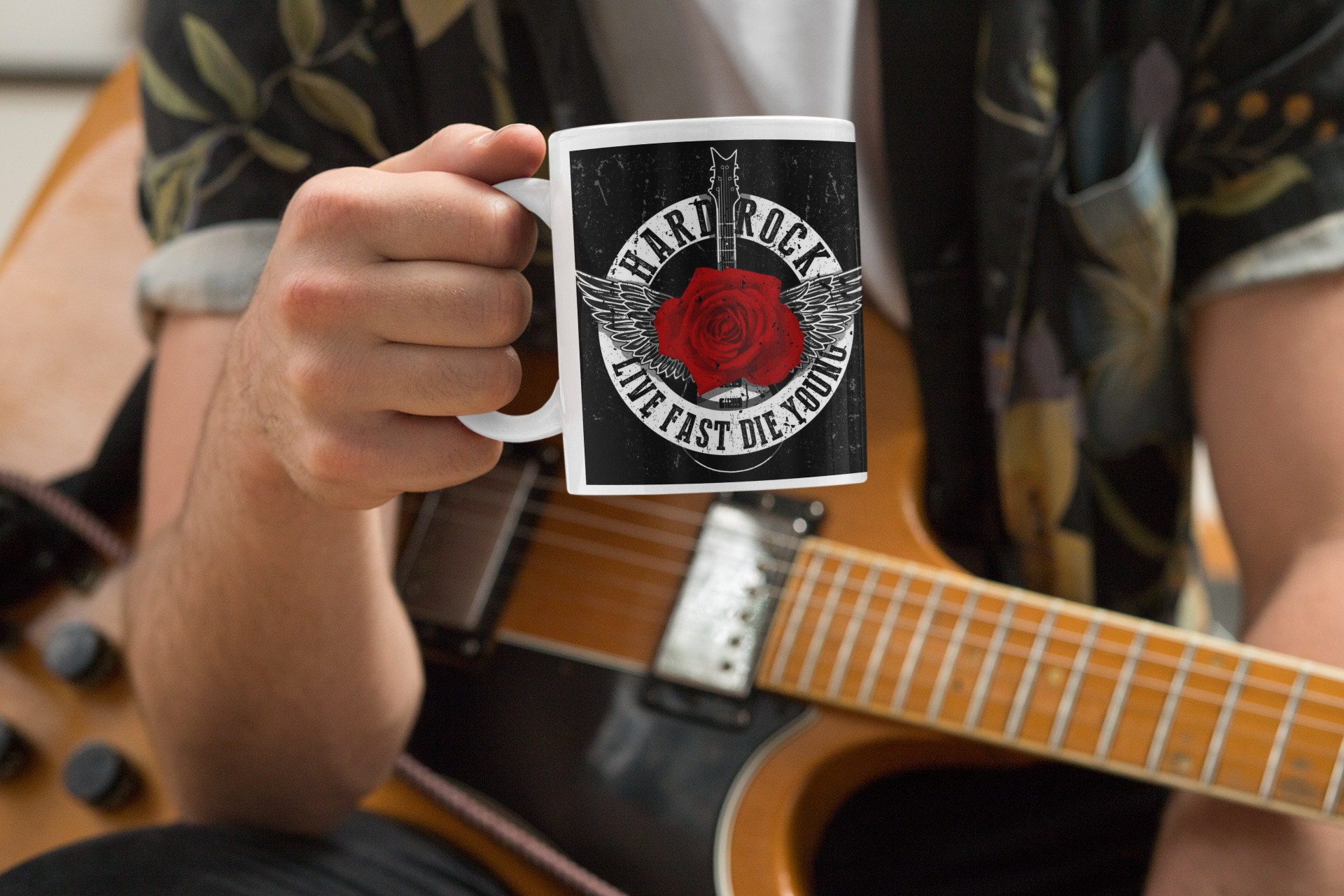 Mug Hard Rock Rose - Rock ☆ Spirit 