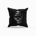 Cushion Cover Skull Silver - Rock ☆ Spirit 