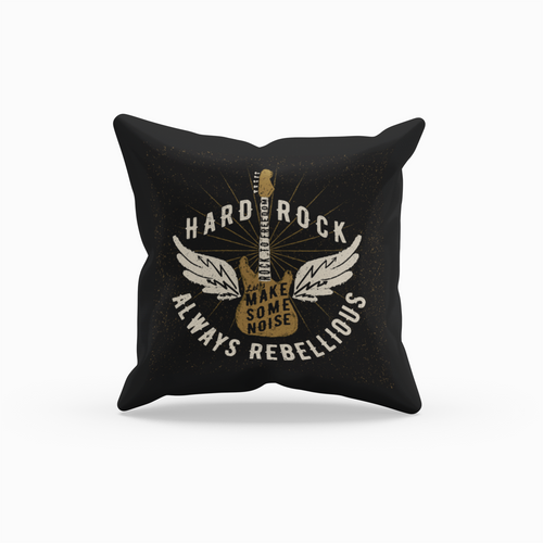Cushion Cover Make Some Noise - Rock ☆ Spirit 