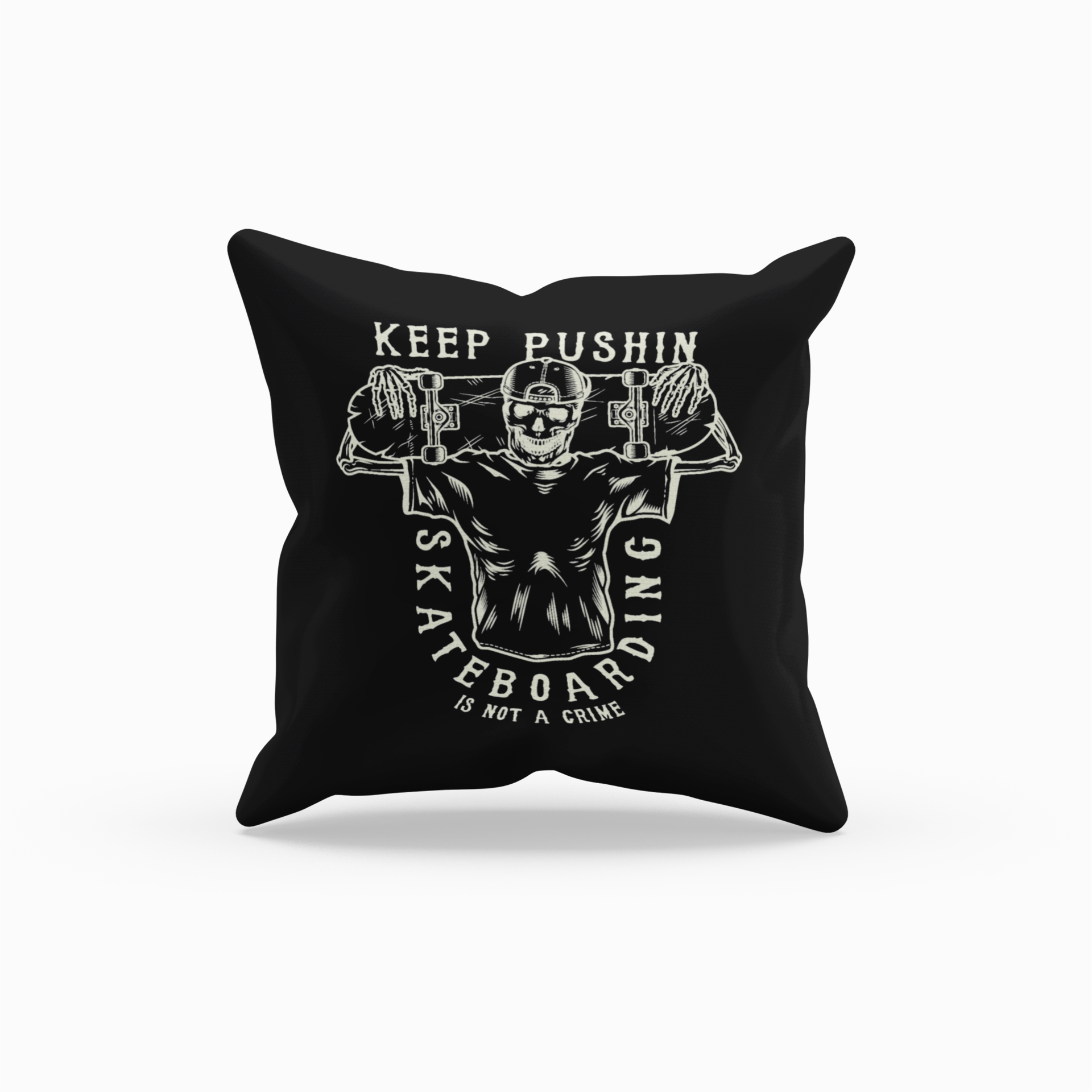 Cushion Cover Keep Pushin - Rock ☆ Spirit 