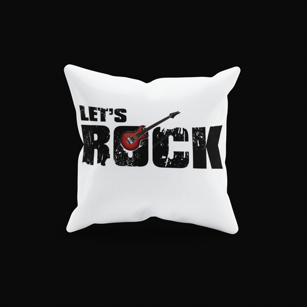 Cushion Cover Lets Rock - Rock ☆ Spirit 