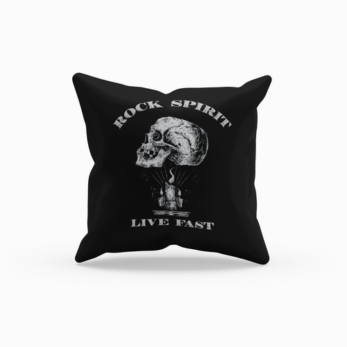 Cushion Cover Live Fast - Rock ☆ Spirit 