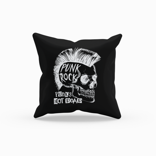 Cushion Cover Punk Is Not Dead - Rock ☆ Spirit 