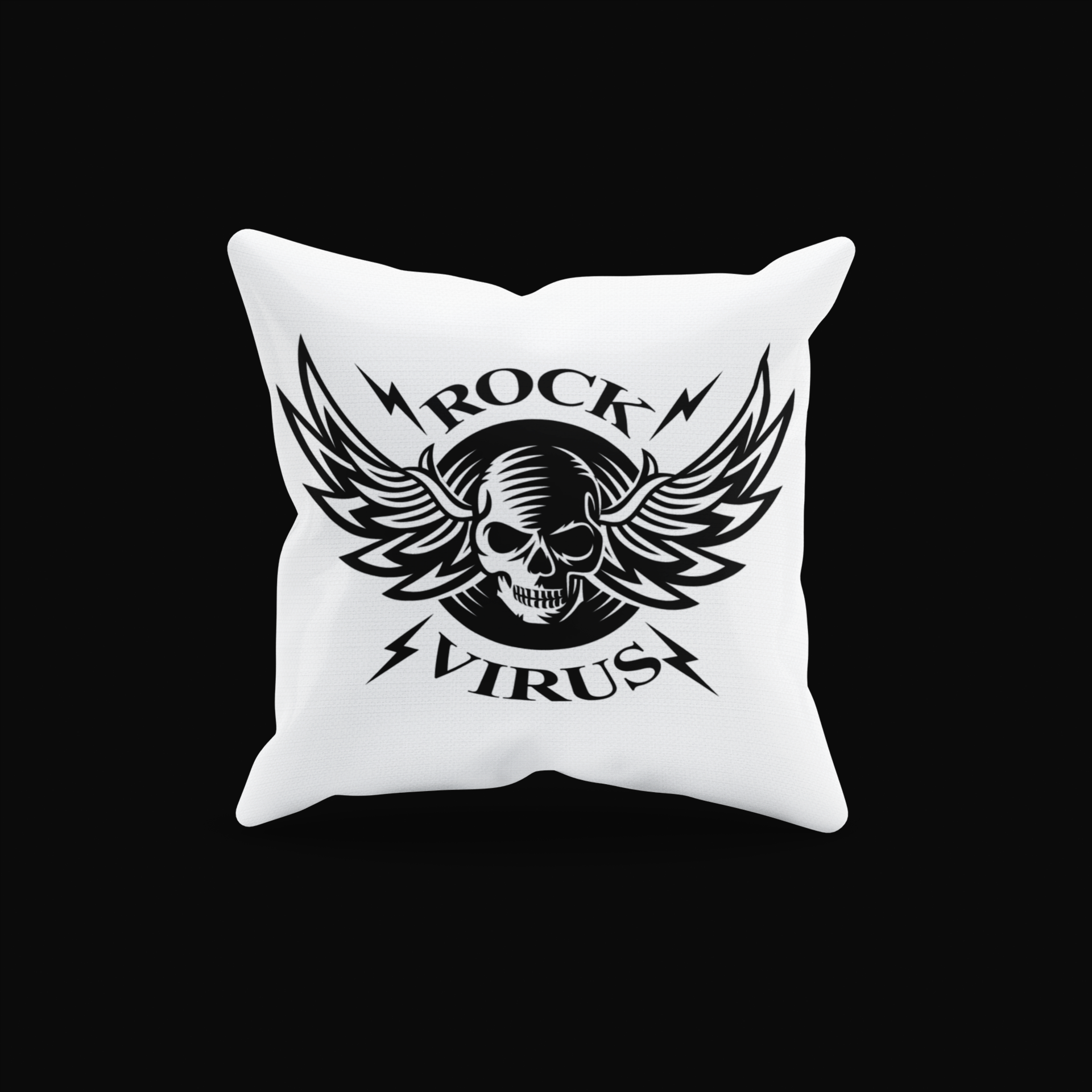 Cushion Cover Rock Virus - Rock ☆ Spirit 