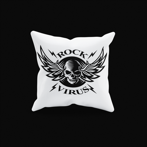 Cushion Cover Rock Virus - Rock ☆ Spirit 