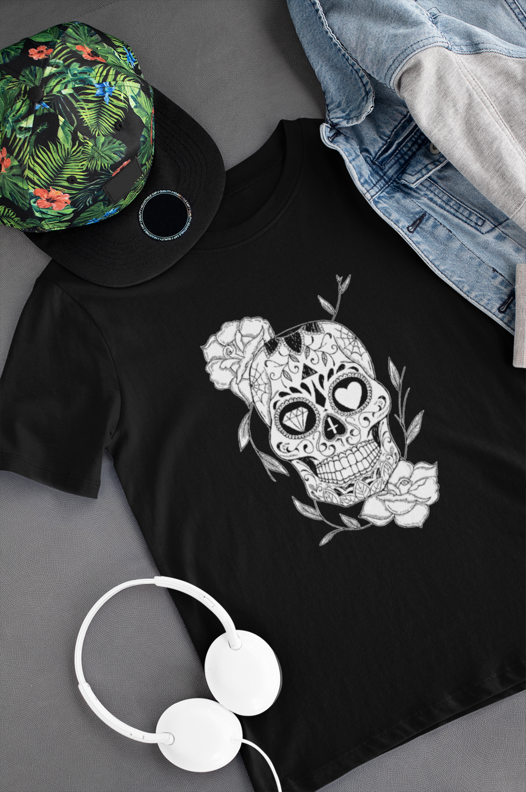 Women T shirt Corazon Diamante - Rock ☆ Spirit 