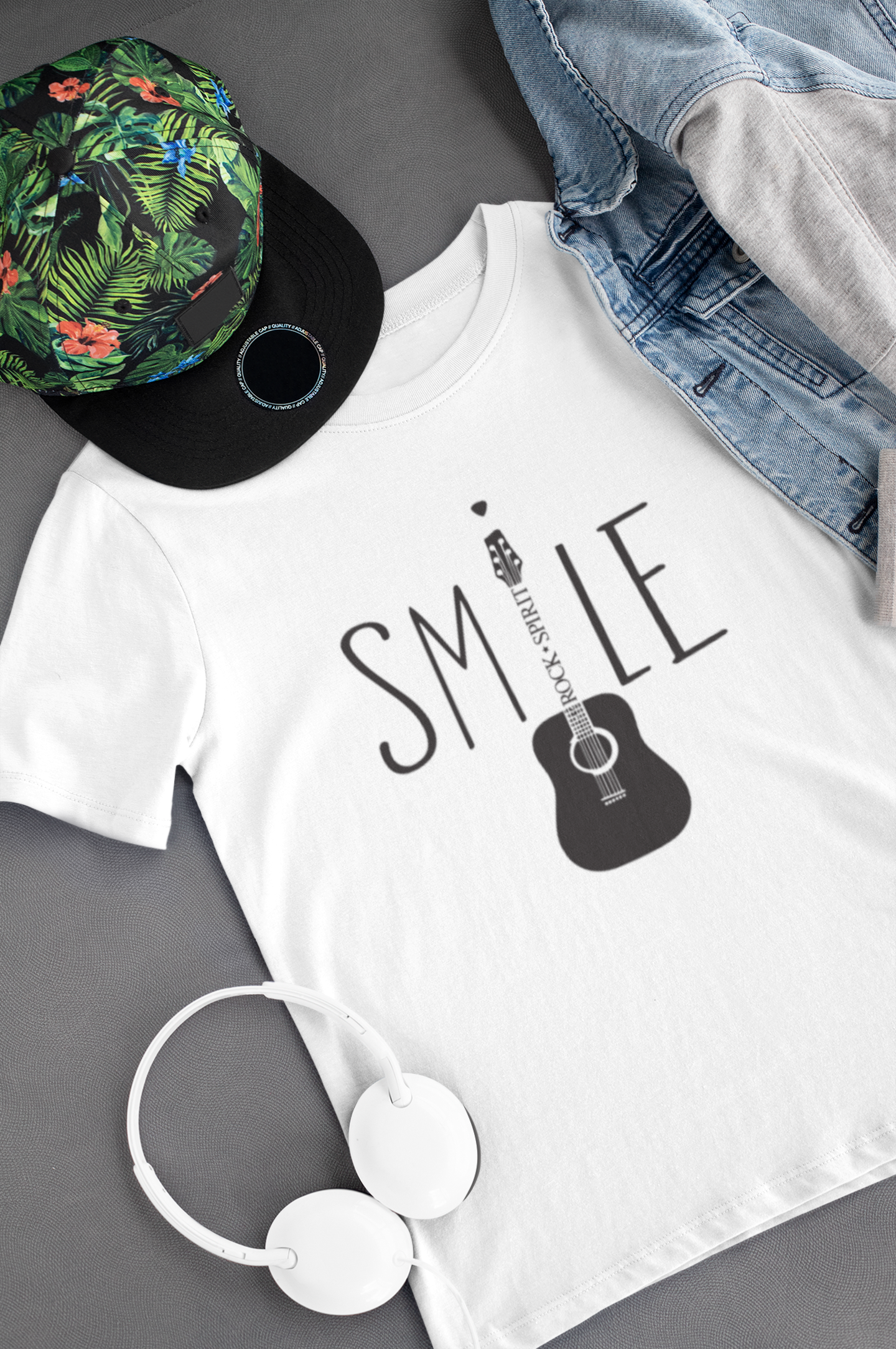 Women T Shirt Smile - Rock ☆ Spirit 