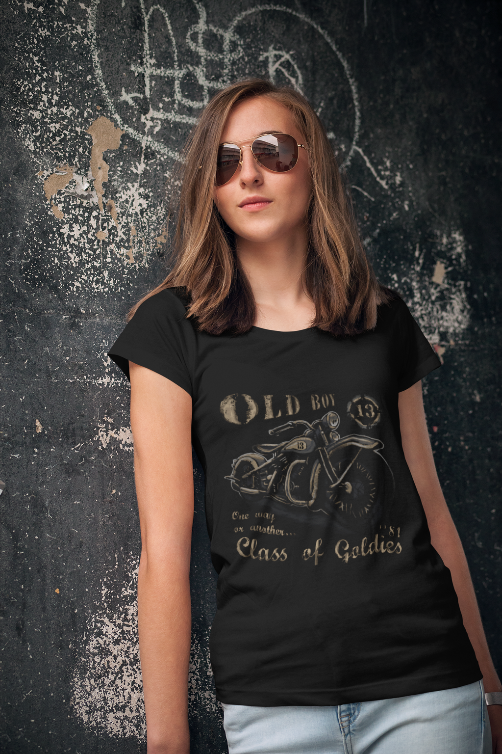 Women T shirt Class Of Goldies - Rock ☆ Spirit 