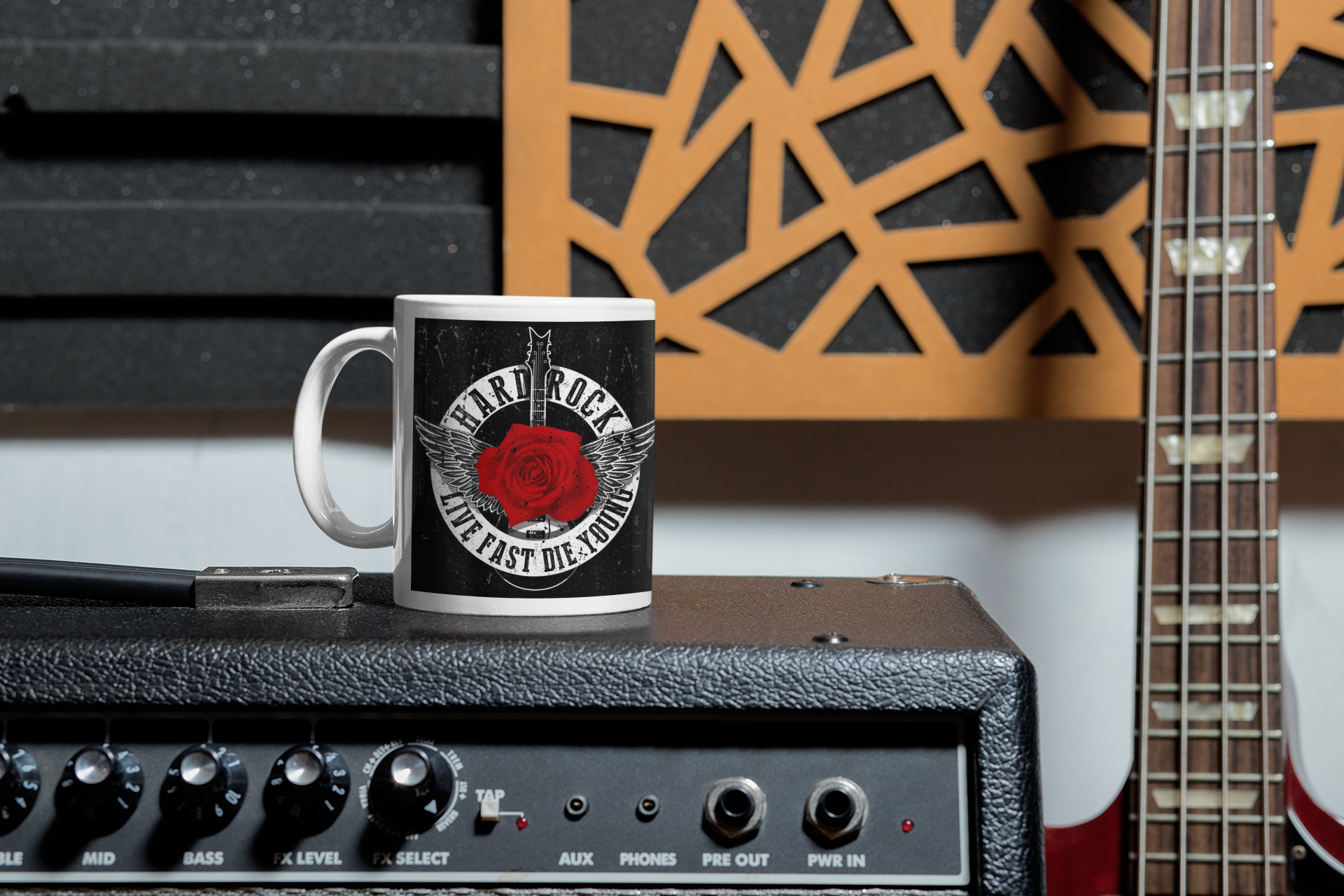 Mug Hard Rock Rose - Rock ☆ Spirit 