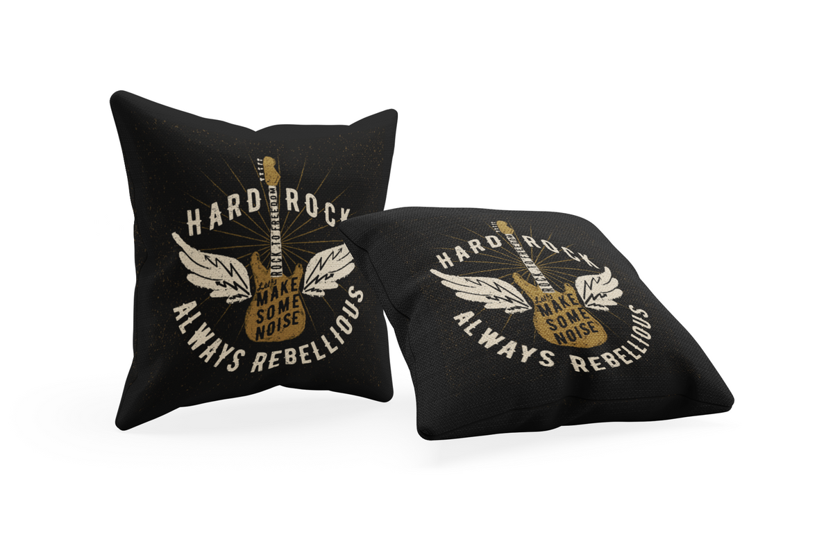 Cushion Cover Make Some Noise - Rock ☆ Spirit 
