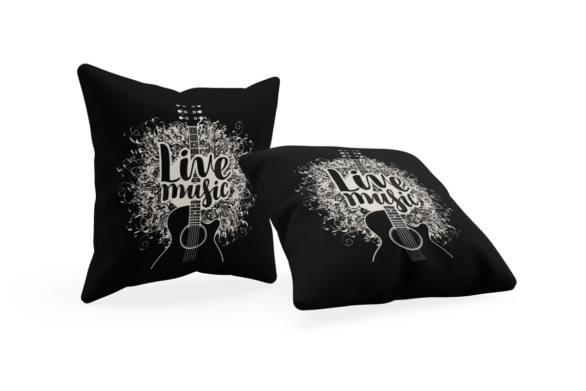Cushion Cover Live Music - Rock ☆ Spirit 