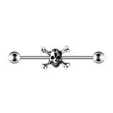 Piercing Rock Virus Skull Barbell - Rock ☆ Spirit 