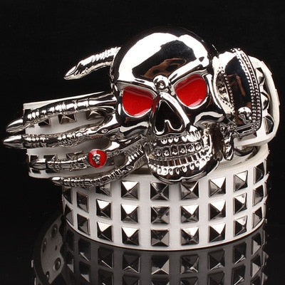 Belt Skull Ghost Devil Metal - Rock ☆ Spirit 