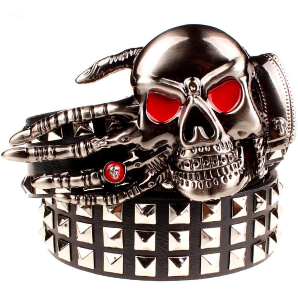 Belt Skull Ghost Devil Metal - Rock ☆ Spirit 