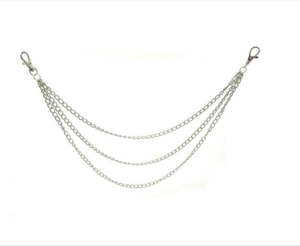 Metal Wallet Chain Silver Rock / Punk - Rock ☆ Spirit 