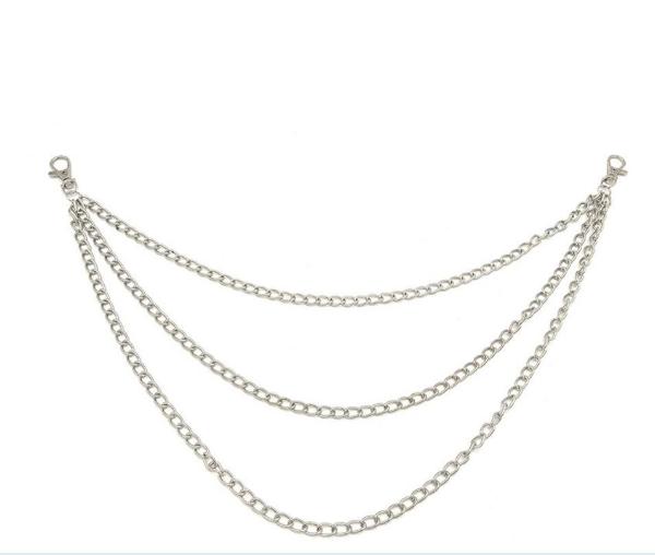Metal Wallet Chain Silver Rock / Punk - Rock ☆ Spirit 