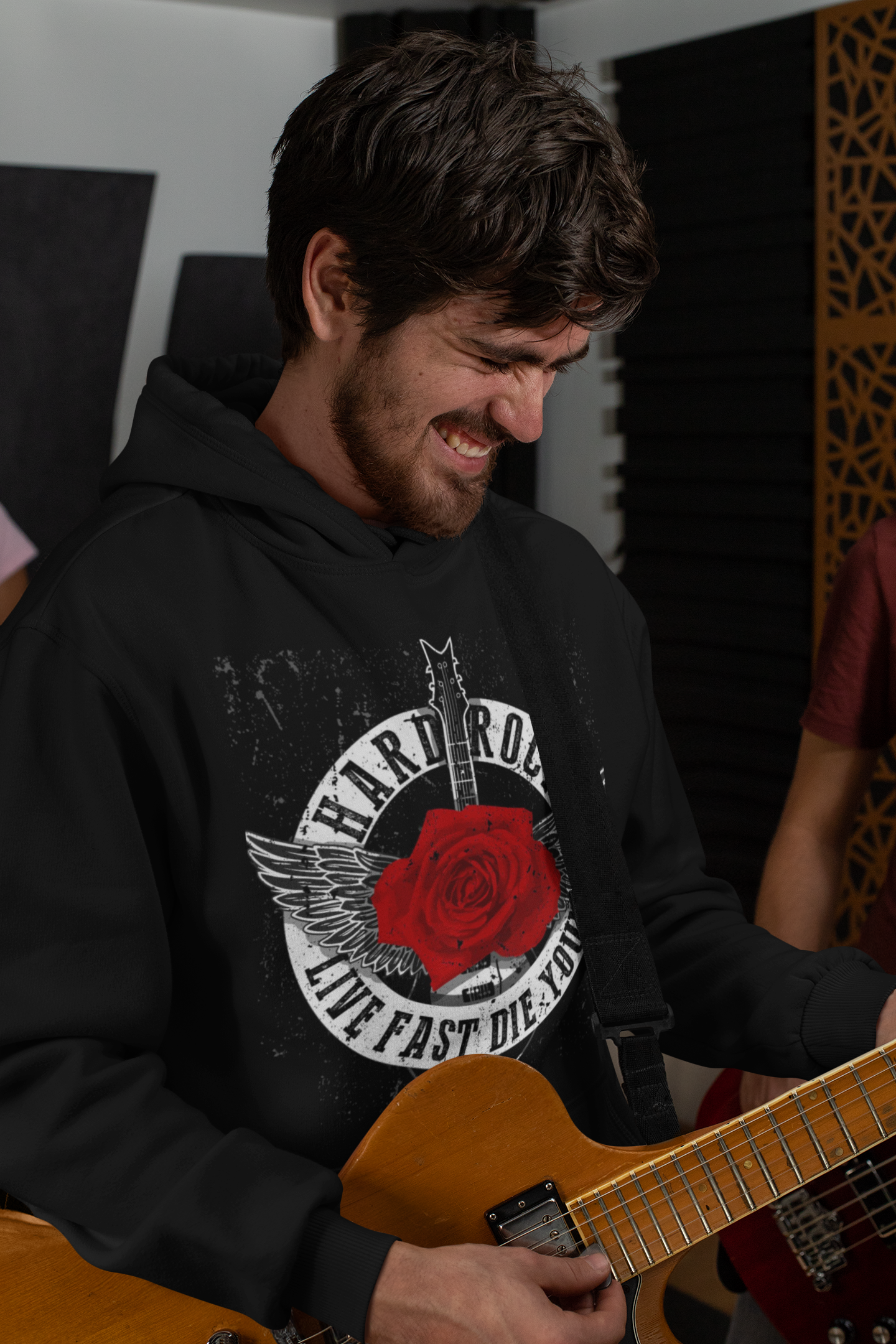 Sweatshirt / Hoodie Hard Rock Rose - Rock ☆ Spirit 