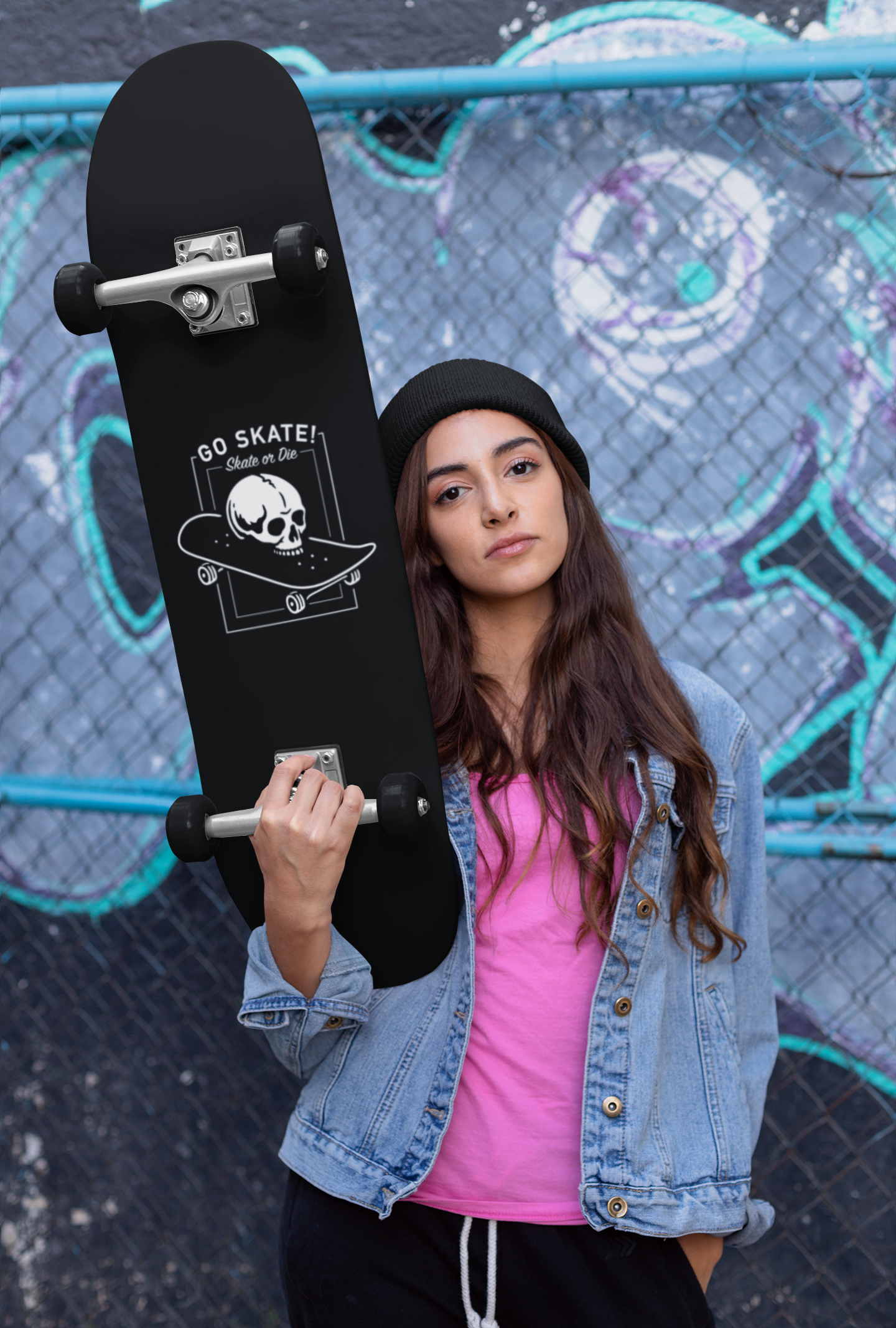 Women T shirt Skate Or Die - Rock ☆ Spirit 