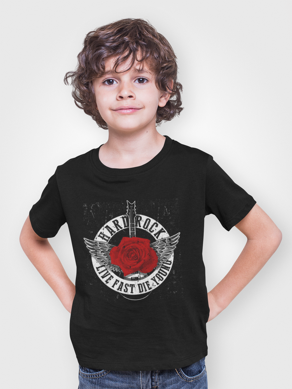 T Shirt Hard Rock Rose - Rock ☆ Spirit 