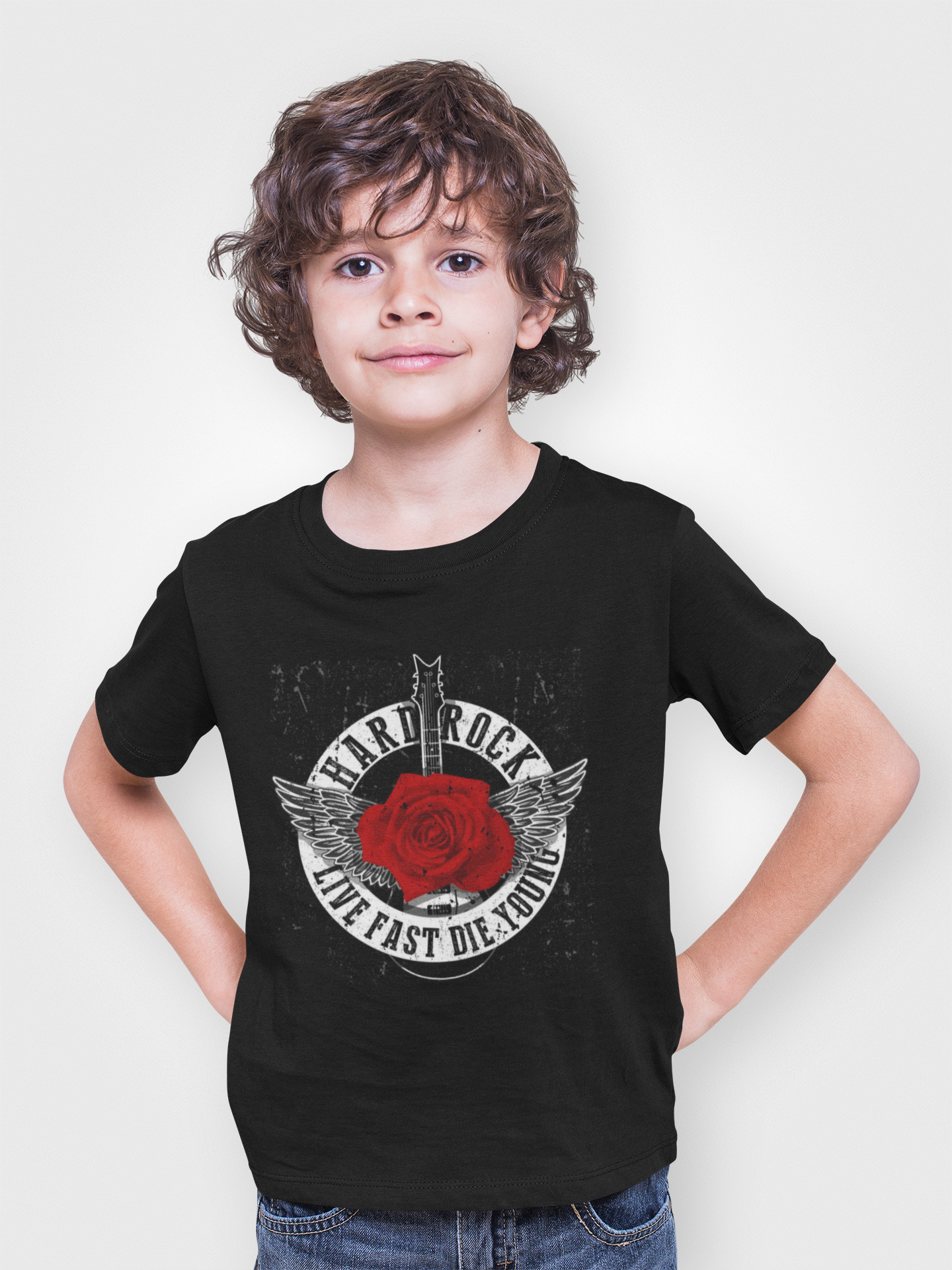 T Shirt Hard Rock Rose - Rock ☆ Spirit 