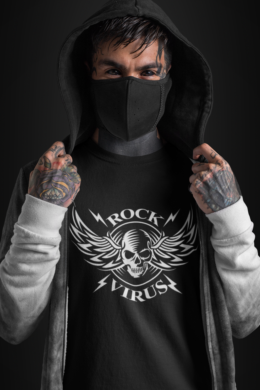 T Shirt Rock Virus - Rock ☆ Spirit 