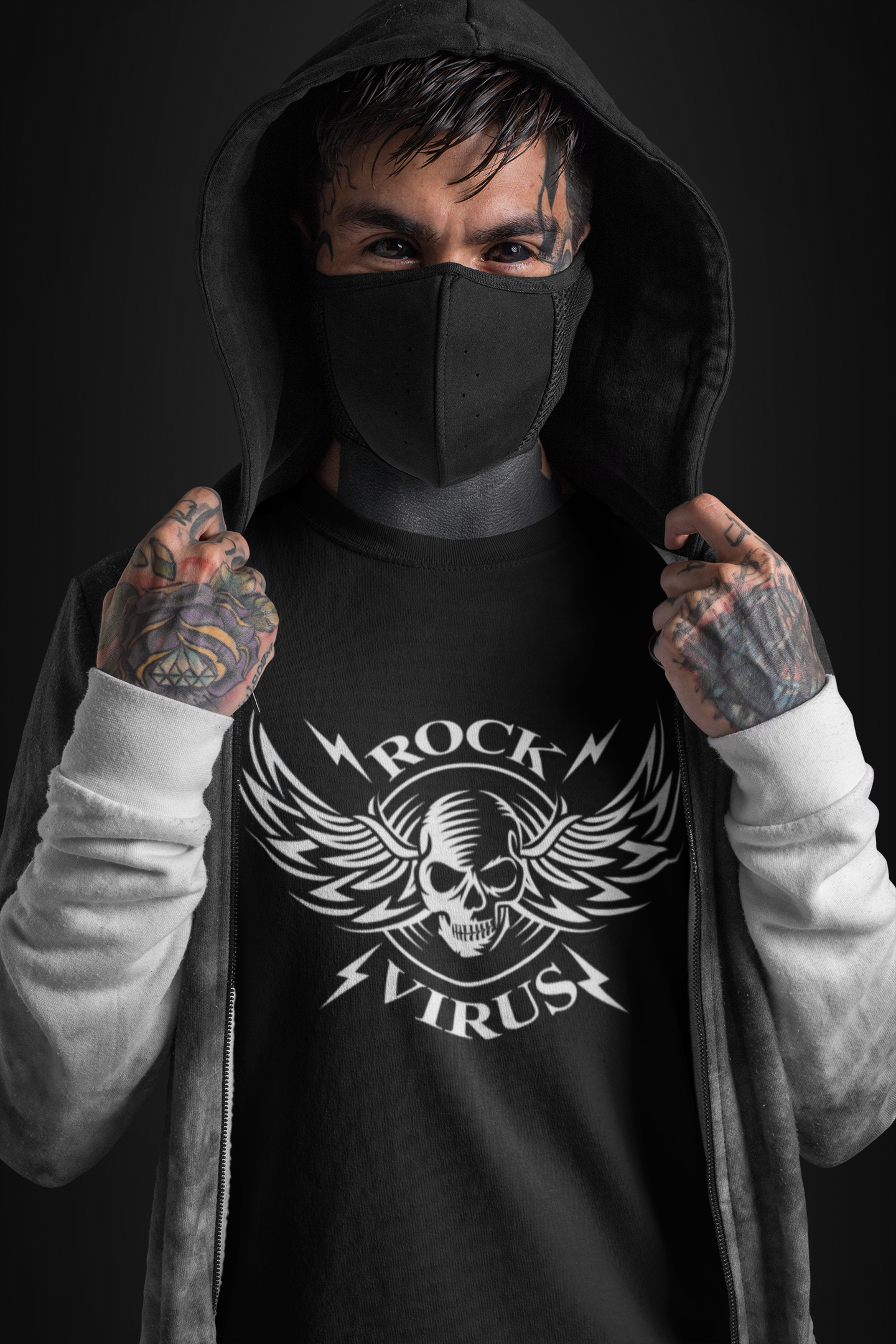 T Shirt Rock Virus - Rock ☆ Spirit 